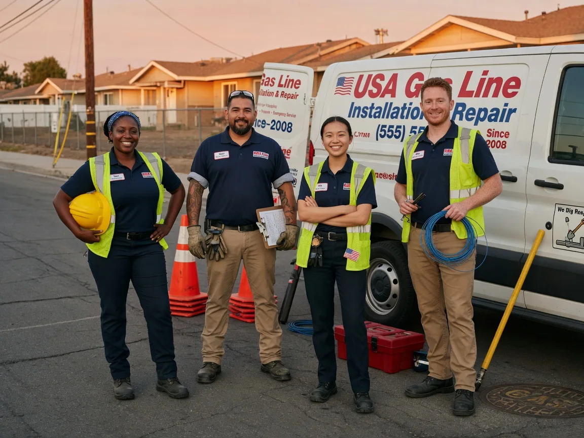 Gas Line Installation company in Lilly, PA